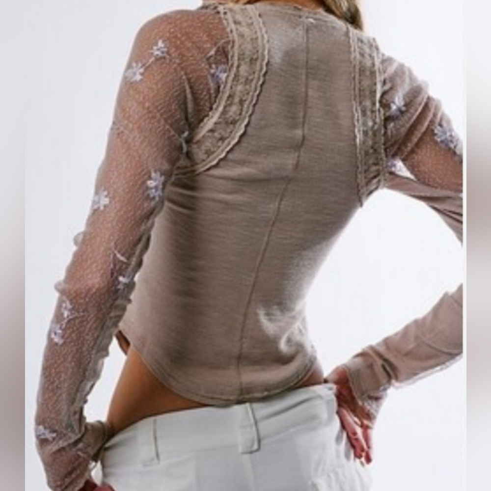 NWOT Free People Jolie Top